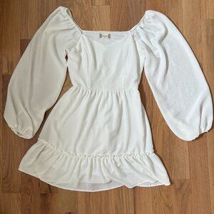 altar'd state - white long sleeve dress - size xs